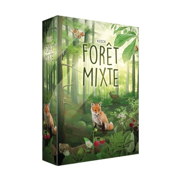 Asmodée Forêt Mixte - Jeu de Société - De 2 à 4 Joueurs - 10 Ans et Plus - Version Française