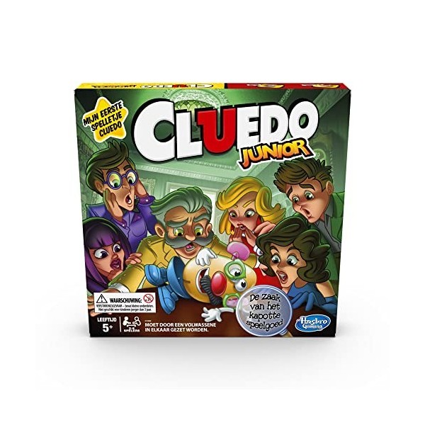 Hasbro Gaming Jeu de plateau junior Cluedo pour enfants langue néerlandaise 