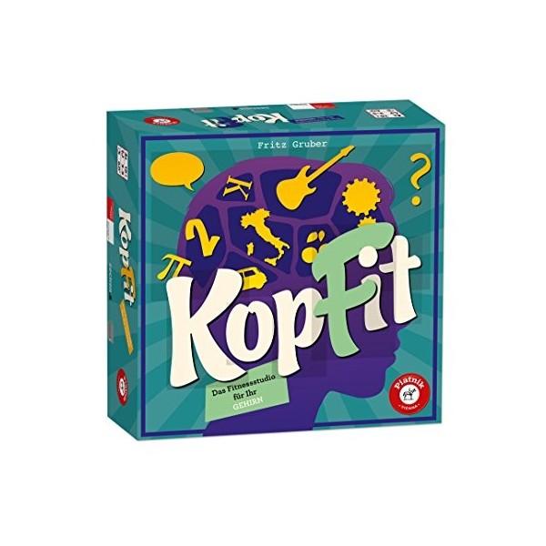 Piatnik - 6340 - Jeu de Plateau - Kopfit Version Allemande