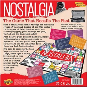 Cheatwell Games 9520 Nostalgia Trivia Board Game