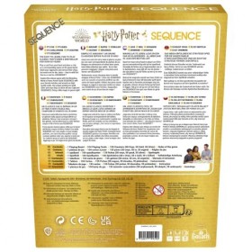 Sequence Harry Potter Edition | Jeux Goliath | Jeu de Famille | Jeu de stratégie | À partir de 7 Ans | pour 2 à 12 Joueurs