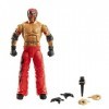 WWE Figurine Articulée Élite Royal Rumble Rey Mysterio avec Mains interchangeables et Accessoires, à Collectionner, Jouet Enf