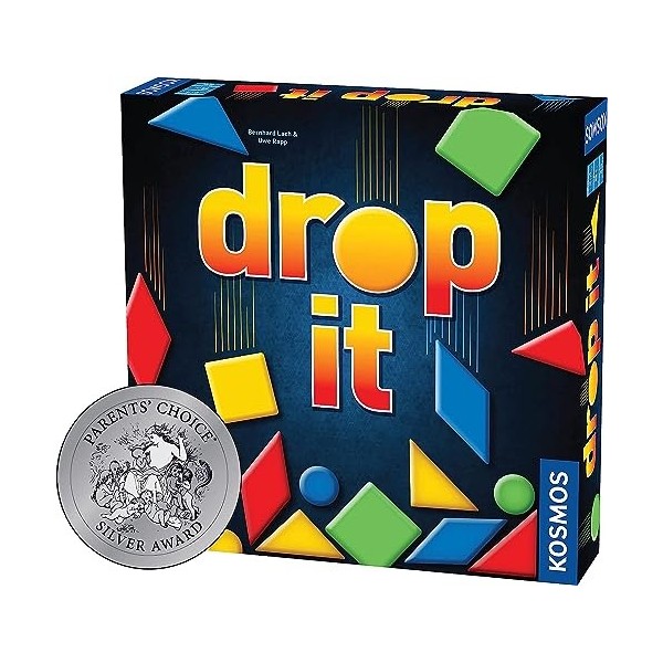 Thames & Kosmos , 692834, Drop It, The Mind-boggling Game for All The Family, Family Strategy Board Game, 2 Players,Ages 8+