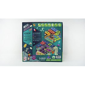 blue orange - Mech A Dream - Jeu de Société sur Le Thème des Robots - Jeu de stratégie - Jeu de Plateau multijoueurs - Jeux d