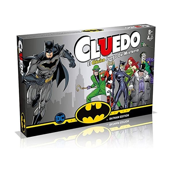 Winning Moves Jeu de société Cluedo Batman - Version Espagnol Multicolore