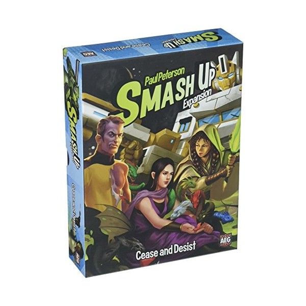 Alderac Divertissement Ald05510 Smash Up. Cessation et dAbstention Jeu de société