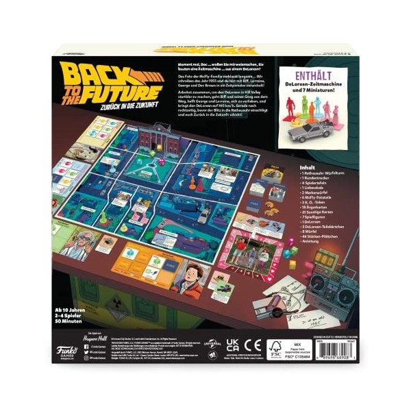 Back to The Future Board Game - German