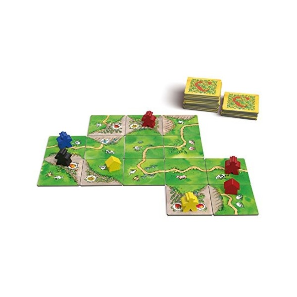 Hans im Glück- Jeu de Famille Carcassonne-par Monts et par Vaux, 48249