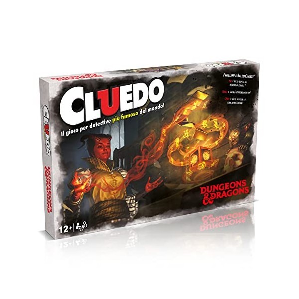 Winning Moves Dungeons and Dragons Cluedo Édition Italienne