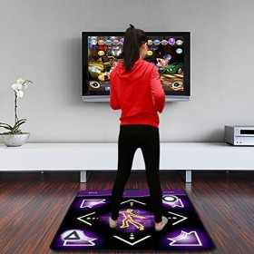 Danse antidérapante TV Step Bit Sense Tapis PC pour danseurs Yoga Jeu 8 pour éducation Tige pour enfants de 4 ans comme indi