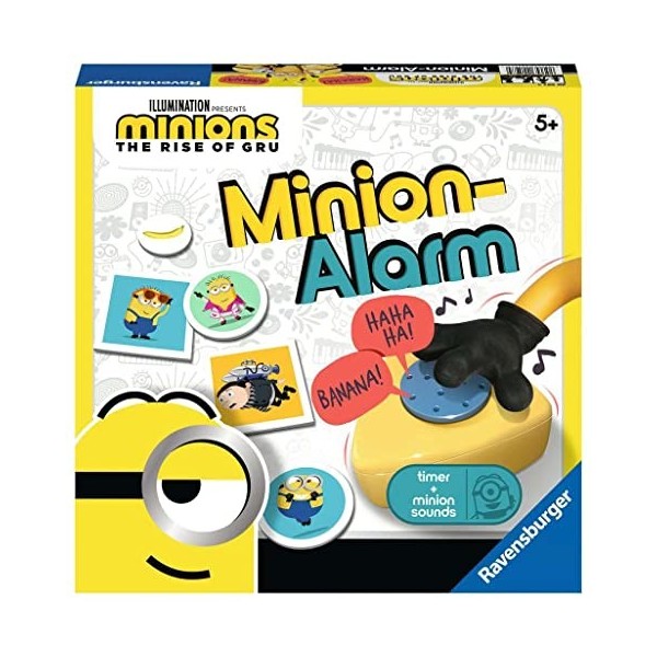 Ravensburger -  Minions 2 - Minion-Alarm - Jeu de société Enfant - Dès 5 Ans - 20597