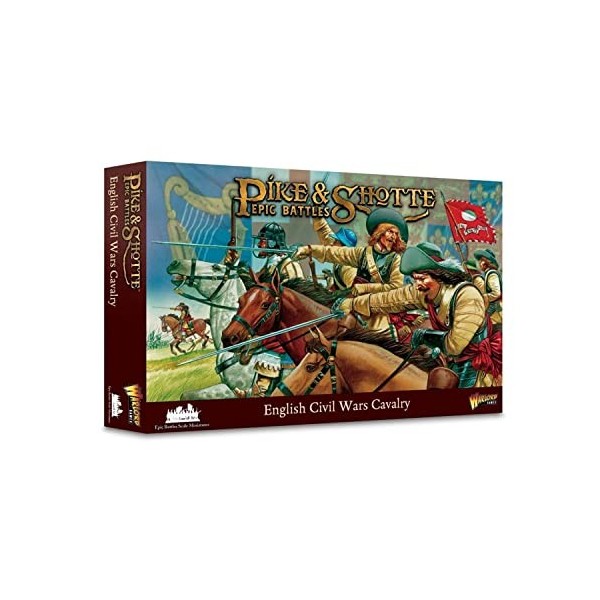 Warlord Games Cavalerie de la Guerre Civile Anglaise – Miniatures en Plastique pour brochet et shotte batailles épiques très 