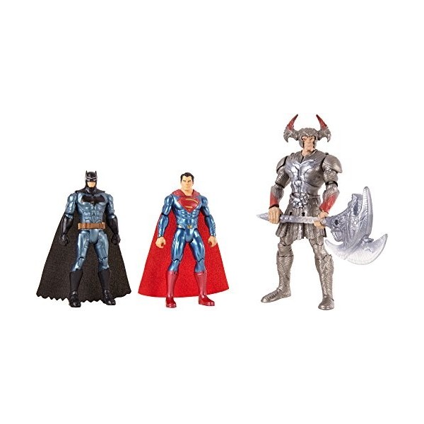 Justice League - FGG57 - Coffret de Combat 3 Figurines 15 cm
