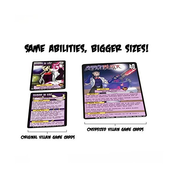 Sentinels of the Multiverse: Oversized Villain Character Cards