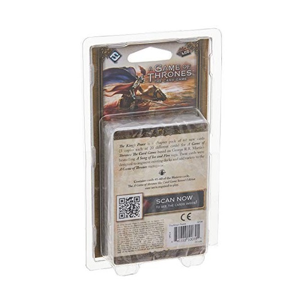 Fantasy Flight Games FFGGT04 A Game of Thrones Lcg: The Kings Peace - Pack de chapitre Multicolore