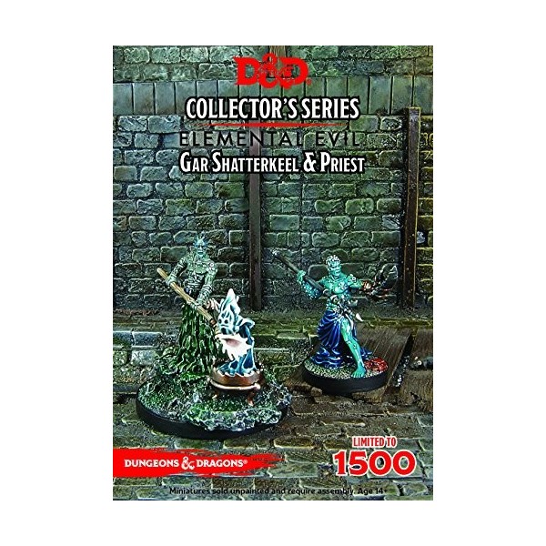 Gale Force Nine GF971041 « Temple of Elemental Evil Gar Shatterkeel and Priest 2 Figurines »