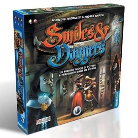 Jeux États-Unis – Smiles and Dagger – Jeu de Cartes, Multicolore, gu614