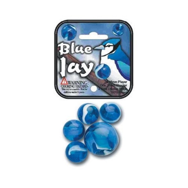 Marbles: Blue Jay Set