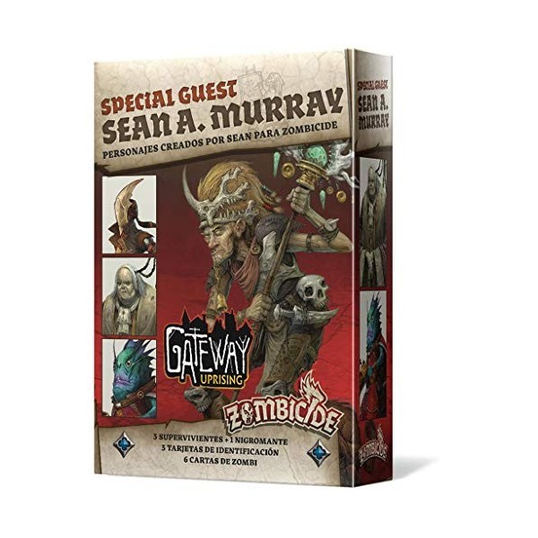 Edge Entertainment - Zombicide Black Plague - Green Horde Special Guest: Sean A. Murray, Color EECMZB44 