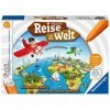 Ravensburger-Notre Voyage Autour du Monde 00070 Jeu géographie éducatif à partir de 4 Ans pour garçons et Filles, pour 1 à 4 