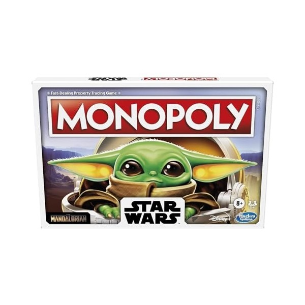 Monopoly: Star Wars The Child Edition Board Game for Families and Kids Ages 8 and Up, Featuring The Child, Who Fans Call Baby