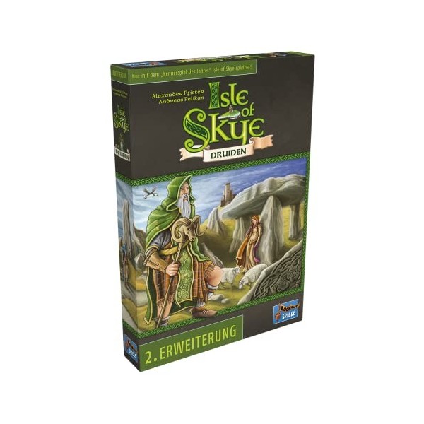 Lookout Games 22160104 Isle of Skye Druiden - 2. Extension, Vert - Version Allemande