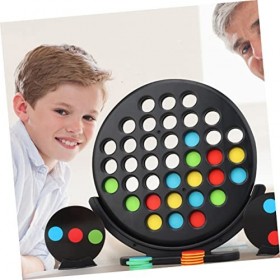 ORFOFE 1 Jeu Drapeau Coloré Jouets Stratégiques Jeux De Société De Voyage Jeu De Dames 3D Jouets Cérébraux Jouets Casse-tête 