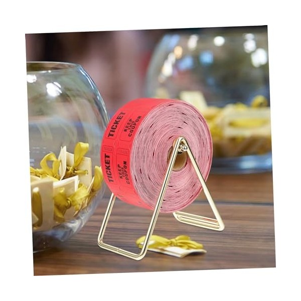 Rouleau De 400 Billets De Tombola - Pour Fêtes, Loteries, événements - Couleurs Variées, Taille 5x2.5cm - Gestion Des Tirages Au Sort