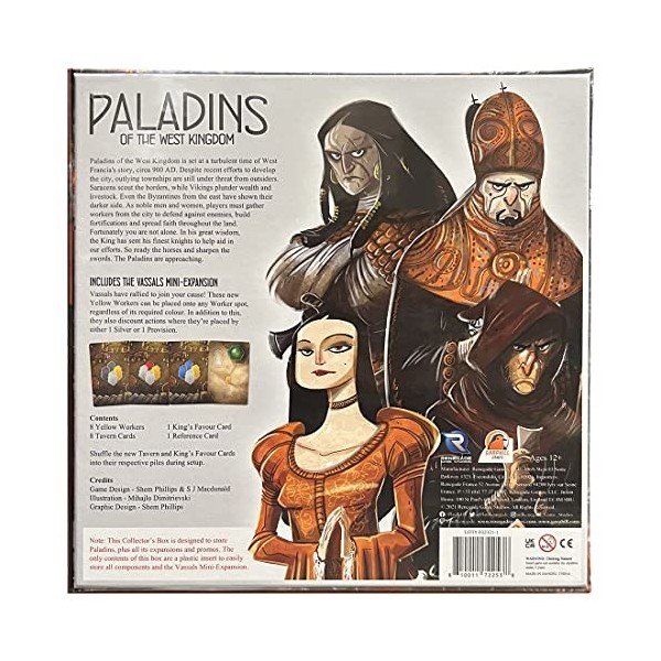 Renegade Game Studios - Paladins of the West Kingdom: Collectors Box