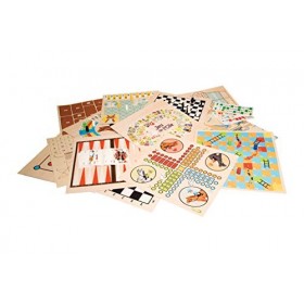 La Ducale- Horse français-Coffret 200 Jeux pour Tous-Les Grands Classiques Famille & Enfant, 10011364