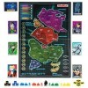 Spin Master - Editrice Giochi, Risk ! Batman DC, jeu de stratégie, jeu de plateau, 10 ans et plus, version italienne