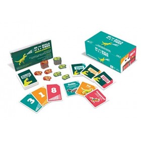Asmodee - sur Une échelle de 1 à T-Rex - Jeu de Cartes, Party Game par Les Créateurs de Exploding Kittens, 2-8 Joueurs, 14+ A