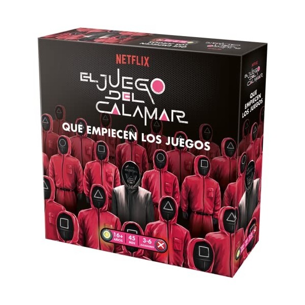 Asmodee Le Game del Calmar - Jeu de société en espagnol, MIXSQ01ES