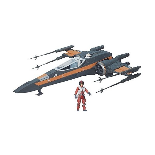 Stars Wars - B3953eu40 - Figurine Cinéma - Le Vaisseau X-Wing de Poe Dameron