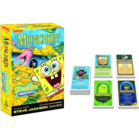 USA-OPOLY, Munchkin: Spongebob Squarepants, Board Game, Ages 10+, 3-6 Players, 60-120 Minutes Playing Time
