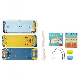 Baoblaze Jeu de Rondelle de Fronde Au Rythme Rapide, Jeu de Gagnant de Jouet Interactif pour