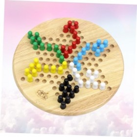 ibasenice 1 PC Jouets pour Enfants Jouets Éducatifs pour Enfants Jouets en Bois Dames en Bois Jeu DÉchecs pour Enfants Jouet