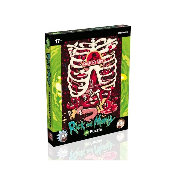 WINNING MOVES - MONOPOLY RICK AND MORTY - Jeu de société - Jeu de Plateau - Version française