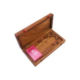 Générique Jeu de toc 2 à 4 Joueurs Plateau Pliable 26 x 26 cm