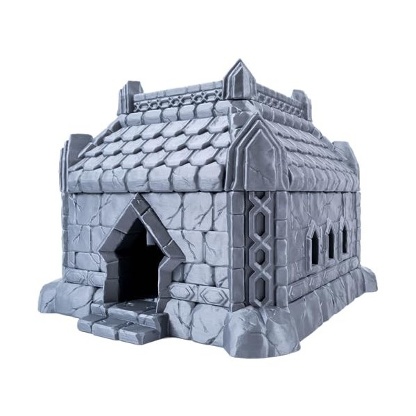 3D Vikings Dwarf Settler – Terrain de maison, parfait pour les jeux de rôle de table sur le thème des nains, les jeux de guer