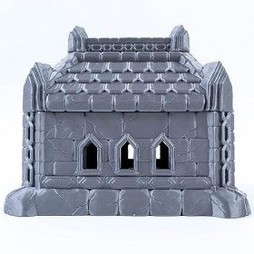 3D Vikings Dwarf Settler – Terrain de maison, parfait pour les jeux de rôle de table sur le thème des nains, les jeux de guer