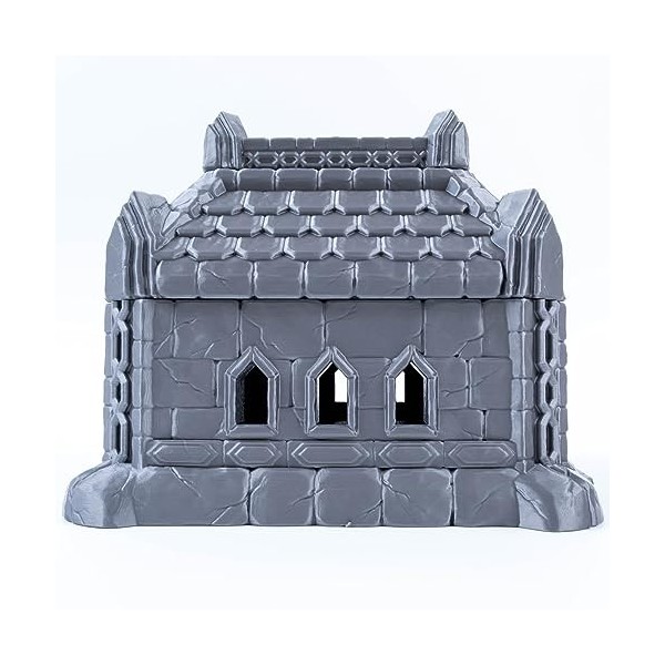 3D Vikings Dwarf Settler – Terrain de maison, parfait pour les jeux de rôle de table sur le thème des nains, les jeux de guer