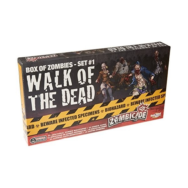 Guillotine Games Walk of The Dead Set 1 : Zombicide, 331535, Multicolore, 1. Original Game