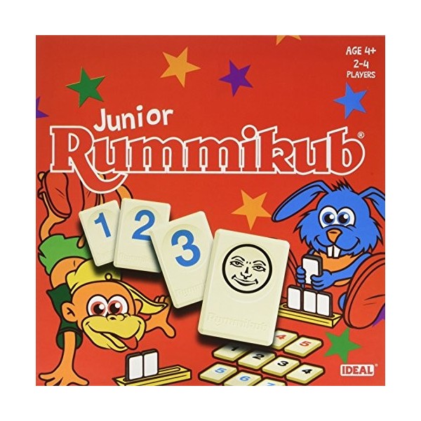 John Adams Ideal, Rummikub Junior: The Fast-Moving Numbers Game Which develops numeracy Skills, Classic Games, for 2-4 Player