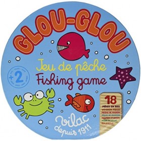 Vilac - 6218 - Jouet Premier Age - Jeu de Pêche - Glou-Glou