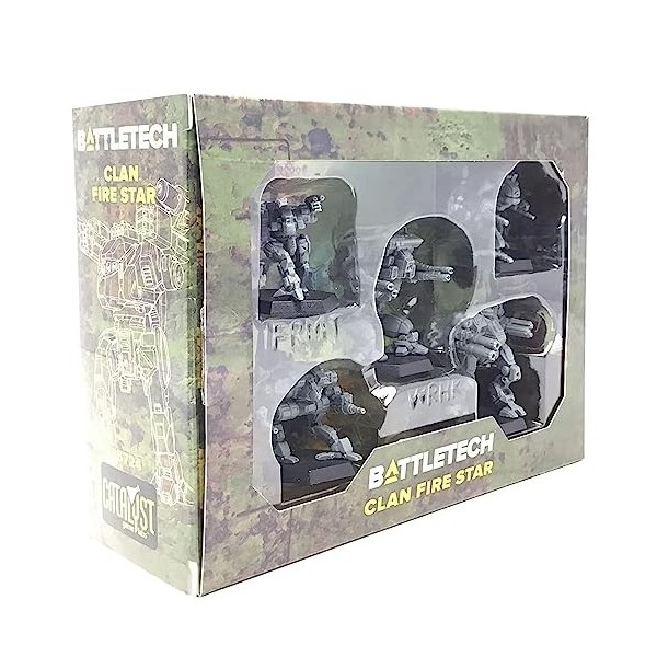 Catalyst Game Labs BattleTech Mini Force Pack : Clan Fire Star