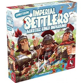 Pegasus Spiele- Imperial Settlers Jeux de société, 51979G, Multicolore