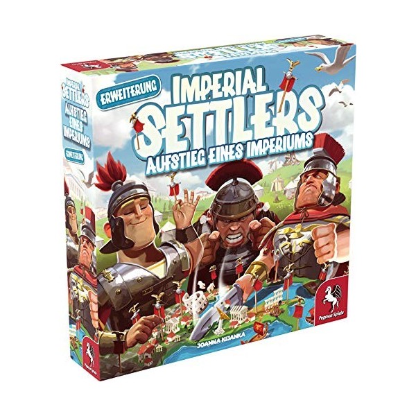 Pegasus Spiele- Imperial Settlers Jeux de société, 51979G, Multicolore