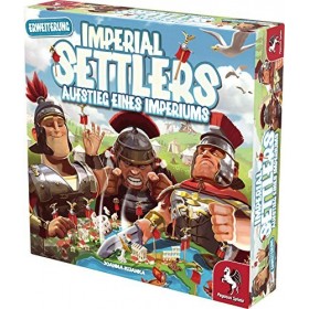 Pegasus Spiele- Imperial Settlers Jeux de société, 51979G, Multicolore