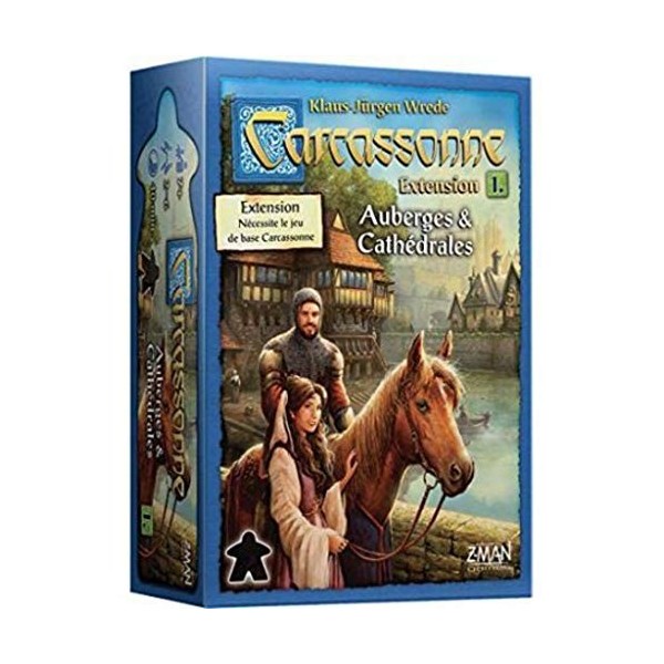 Asmodée - CARC02N - Mon Premier Carcassonne - Jeu de Stratégie